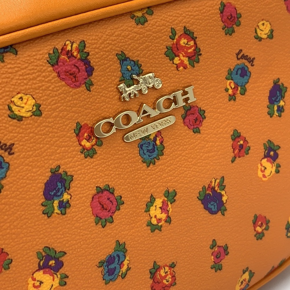COACH Mini Jamie Camera Bag With Mini Vintage Rose Print
Im/Light Orange NWT - Picture 10 of 16